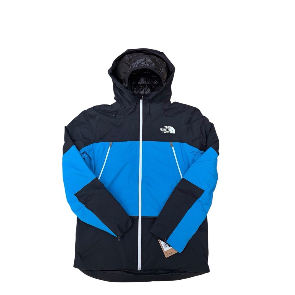 THE NORTH‎ FACE Zarre Waterproof Insulated Ski Jacket Black Blue Men's Size L